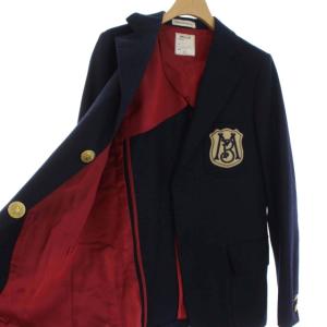 MADISONBLUE BERKLEE S3B BLAZER ブレザー 背抜き ウール 金ボタン ワッペン