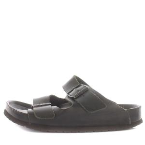 BIRKENSTOCK サンダル Monterey モントレー レザー ストラップ 40 26cm 黒 ブラック