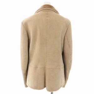 Max Mara ムートンジャケット アウター 42 L ベージュ