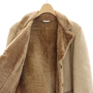 Max Mara ムートンジャケット アウター 42 L ベージュ