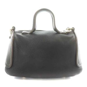 FURLA ハンドバッグ ショルダーバッグ 2WAY レザー ダークブラウン