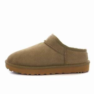 UGG australia 21AW W CLASSIC SLIPPER クラシック スリッパ スリッポン ムートン US7 24cm ベージュ