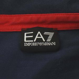 EMPORIO ARMANI ポロシャツ 半袖 ロゴ XXL 紺 ネイビー 3ZPF58PJ04Z