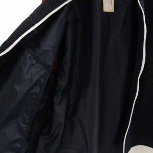 THOM BROWNE MJT214A03193960 R/B NECK ZIP UP TRACK JACKET L レッド