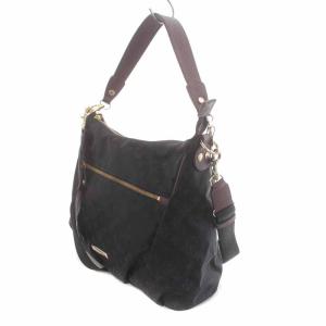 russet ハンドバッグ ショルダーバッグ 2way ナイロン モノグラム 紺 ネイビー
