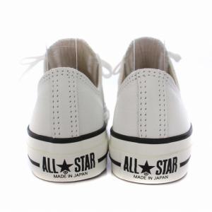 CONVERSE オールスター ALL STAR スニーカー シューズ レザー 3.5 22.5cm 白 ホワイト