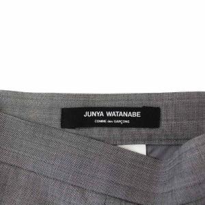 JUNYA WATANABE コムデギャルソン AD2020 21SS ワイドパンツ サルエルパンツ ウール シルク混 S グレー JG-P020