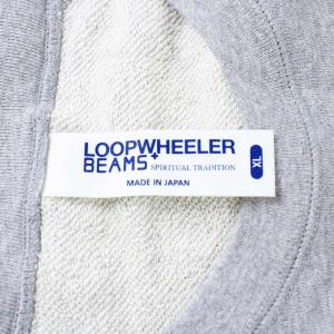LOOPWHEELER ビームスプラス BEAMS+ スウェット カットソー 半袖 クルーネック XL グレー