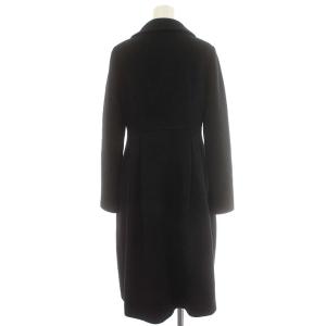 SYBILLA ロングコート ウール コート M 黒 ブラック