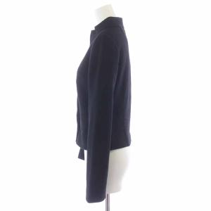 SYBILLA ジャケット ウール スタンドカラー M 黒 ブラック