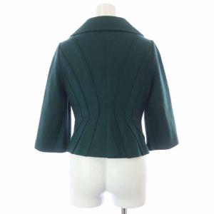 SYBILLA ジャケット 七分袖 ウール M 緑 グリーン