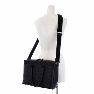 MCM ソフト ベルリン トートバッグ ハンドバッグ ショルダーバッグ 2WAY ヴィセトス 黒