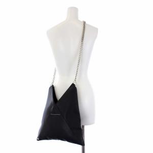 MM6 Maison Margiela レザー チェーン ショルダーバッグ MM6 Maison Margiela レザーショルダーバッグ | ブラウン