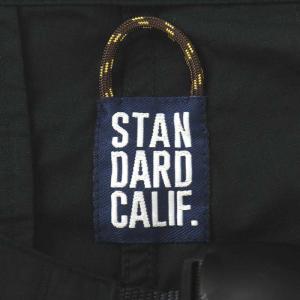 STANDARD CALIFORNIA カーゴパンツ クライミングパンツ ロゴ コットン L 黒 ブラック