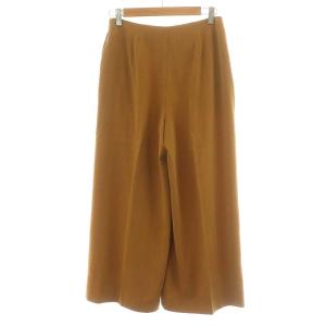 Theory 22SS ワイドパンツ 2 M 茶 ブラウン 2206402