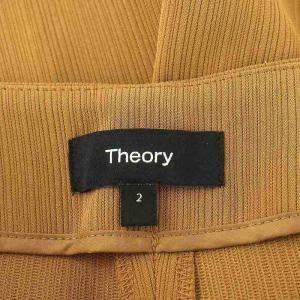 Theory 22SS ワイドパンツ 2 M 茶 ブラウン 2206402