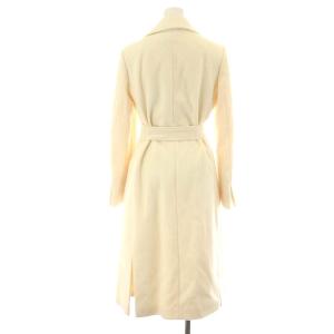 MAX&CO. チェスターコート ロング丈 ウール アウター 38 M 白 ホワイト