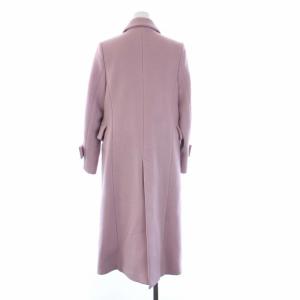 Grace Class 22AW ダブルクロスミリタリーコート アウター ロング 36 S ピンク