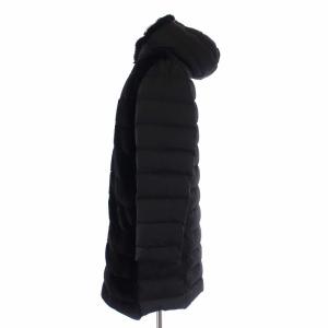 UNITED ARROWS 18AW FAKE-FUR COMBI COAT フェイクファーコンビコート ダウンコート アウター ロング ジップアップ