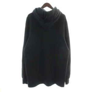 DRKSHDW Rick Owens パーカー プルオーバー 長袖 ロング 裏起毛 オーバーサイズ S ブラック