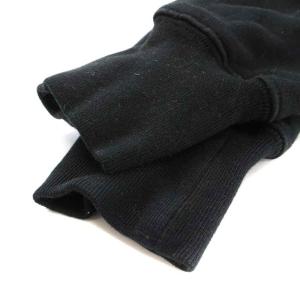 DRKSHDW Rick Owens パーカー プルオーバー 長袖 ロング 裏起毛 オーバーサイズ S ブラック