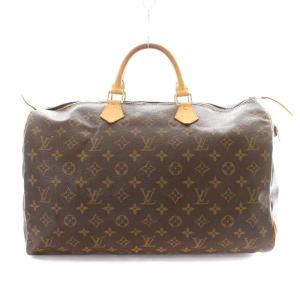 LOUIS VUITTON M41522 スピーディ40 モノグラム ボストンバッグ ブラウン