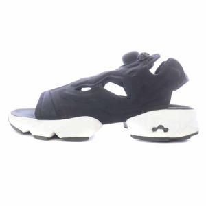 Reebok INSTAPUMP インスタポンプ フューリー サンダル 24cm 黒 ブラック