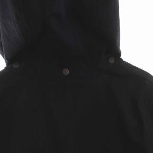 Norwegian Rain 1st Edision 1349着限定 ステンカラーコート ロング フード付き アウター M 黒 ブラック