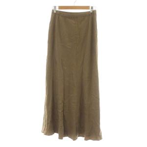 EVERYDAY I LIKE 22AW Cu/R マキシスカート フレアスカート ロング ベージュ 22060500805030