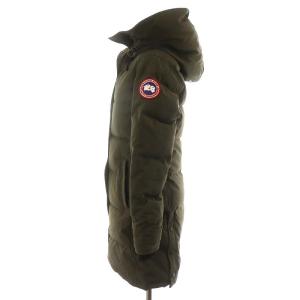 CANADA GOOSE MACKENZIE ダウンコート ロング丈 フード ファー アウター S カーキ