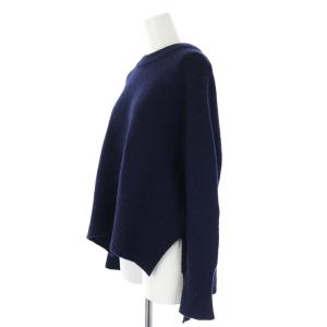 ADORE ニット セーター アルパカ混 アンゴラ混 長袖 38 M 紺 ネイビー