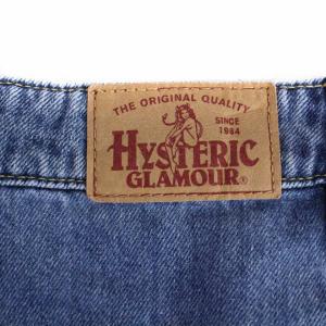 HYSTERIC GLAMOUR デニムパンツ ジーンズ ジップフライ USED加工 カットオフ 27 インディゴ