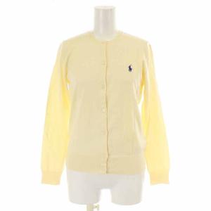 ニットカーディガン 長袖 S アイボリー