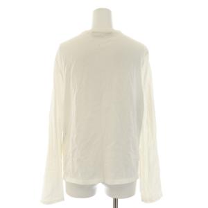 LEONARD ファッション FASHION カーディガン クルーネック 長袖 花柄 プリント LL 白 ホワイト 青 ブルー