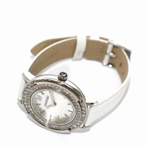 SWAROVSKI 腕時計 Playful Lady ウォッチ クリスタル クォーツ アナログ 2針 白 ホワイト ピンク 5243053
