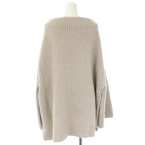 EVERYDAY I LIKE 18AW アゼワイドスリーブセーター ニット 長袖 ベージュ