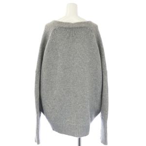 Deuxieme Classe ULAN-KNIT ニット セーター カシミヤ Vネック グレー 17080500817030 