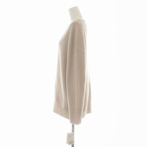 Deuxieme Classe 20AW stylish ニット セーター プルオーバー カシミヤ100% 長袖 F ベージュ