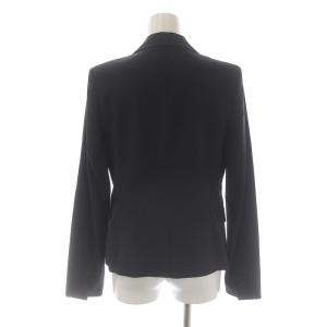 Theory スーツ セットアップ 上下 テーラードジャケット シングル 1B パンツ スラックス ウール 2 M 黒 ブラック