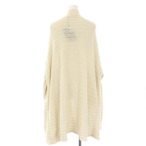 RALPH LAUREN ロングカーディガン ニット コットン 長袖 XL 白 アイボリー