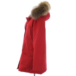 WOOLRICH ARCTIC PARKA DF ダウンジャケット ラクーンファー S レッド