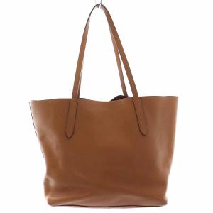 COACH ハドソン トートバッグ ハンドバッグ レザー 茶 ブラウン F59403