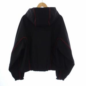 Salvatore Ferragamo 近年モデル マウンテンパーカー ジャケット ジップアップ  XL ブラック