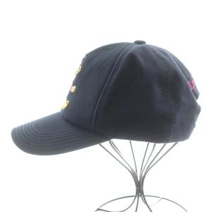 lucien pellat finet キャップ 野球帽 帽子 ワッペン くま 紺 ネイビー