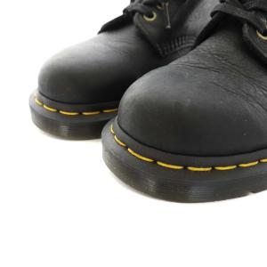 Dr.Martens 8ホール ショートブーツ レースアップ レザー UK4 23.0cm 黒 ブラック
