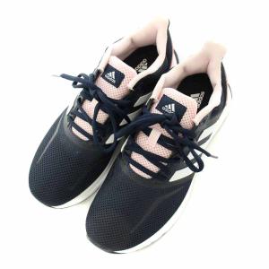 adidas ファルコンラン FALCONRUN ランニングシューズ スニーカー ローカット メッシュ US6.5 23.5cm 紺 ネイビー