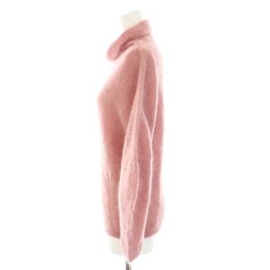 SYBILLA ニット セーター オフタートル 長袖 ハイゲージ モヘヤ M ピンク