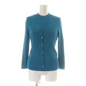 アセテートポリエステルVカーディガン アセテートポリエステルノースリプルオーバー 20SS アンサンブル ニットカーディガン