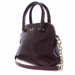 kate spade new york EMERSON PLACE SMOOTH SMALL MAISE ショルダーバッグ ハンドバッグ 2way レザー ボルドー