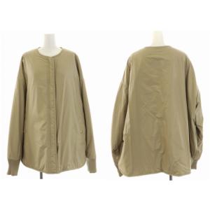 Deuxieme Classe CA22-DEU32 QUILTED CALUX リバーシブル キルティングジャケット ノーカラー